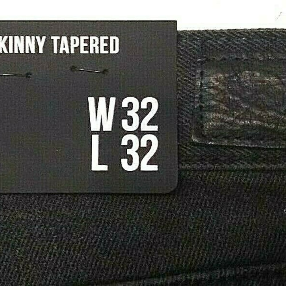 RSQ Men's Jeans Seattle Skinny Tapered Size 32x32 - Picture 8 of 8